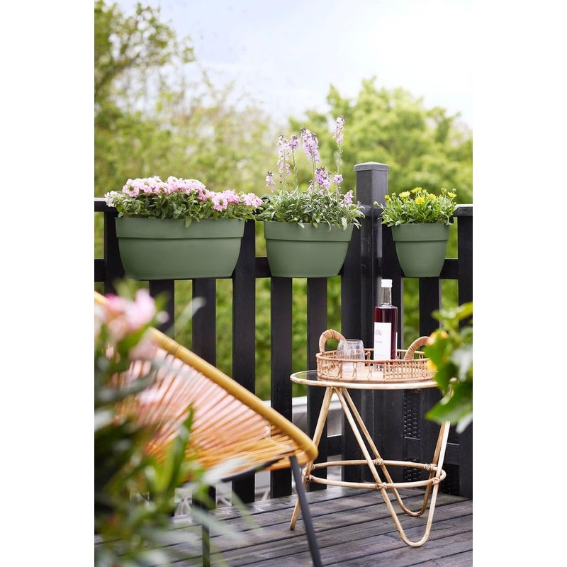 elho Vibia Campana Easy Hanger S 21 Planter for Balcony