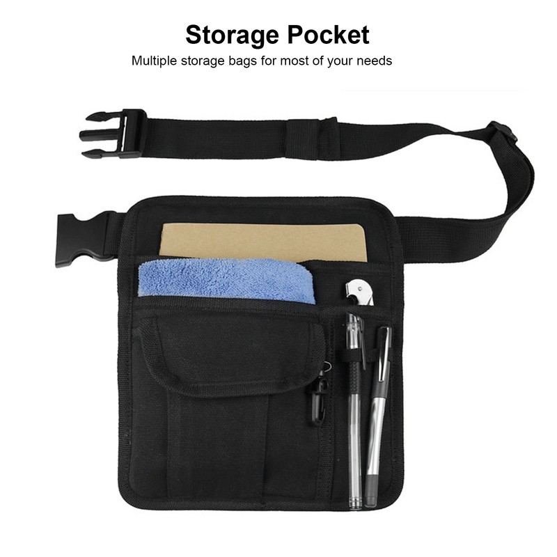 Apron Bag 12oz Canvas with Adjustable Belt Lightweight Tool Waist