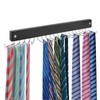 Tie Rack Wall Mounted, Tie, Belt and Scarf Hanger 20