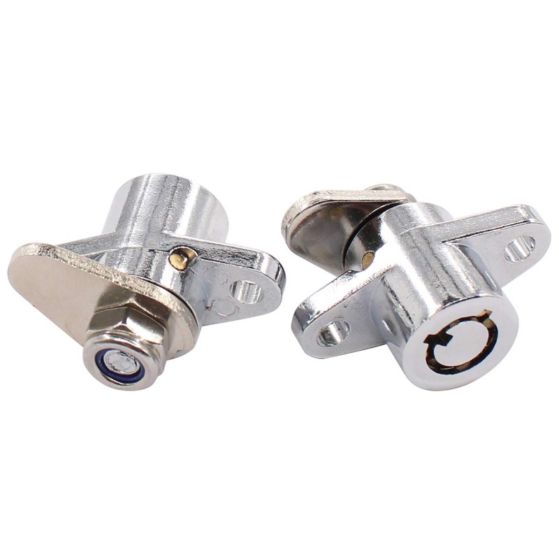 ApplianPar Motorcycle Hard Saddle Bag Saddlebag Lock Key Set Red