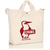 Chums Booby Canvas Shoulder Bag, red