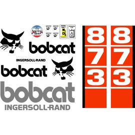 873 Style D Replacement Decal Sticker kit fits Bobcat