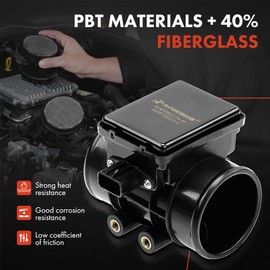 A-Premium Medidor de sensor de flujo de aire masivo [3 pines] compatible con Ford Aspire 1994-1997 y Mazda Protege 1995-1998, L4 1.3L 1.5L, reemplazo# B3H713215, E5T511716Y14