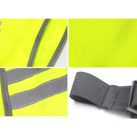 Reflective Vest, Reflective Safety Vest, Reflective Vest, Bicycle Reflective Vest, Flexible Adjustable Safety Vest, Lightweight High Visibility Reflective Vest for Jogging, Cycling, Hiking