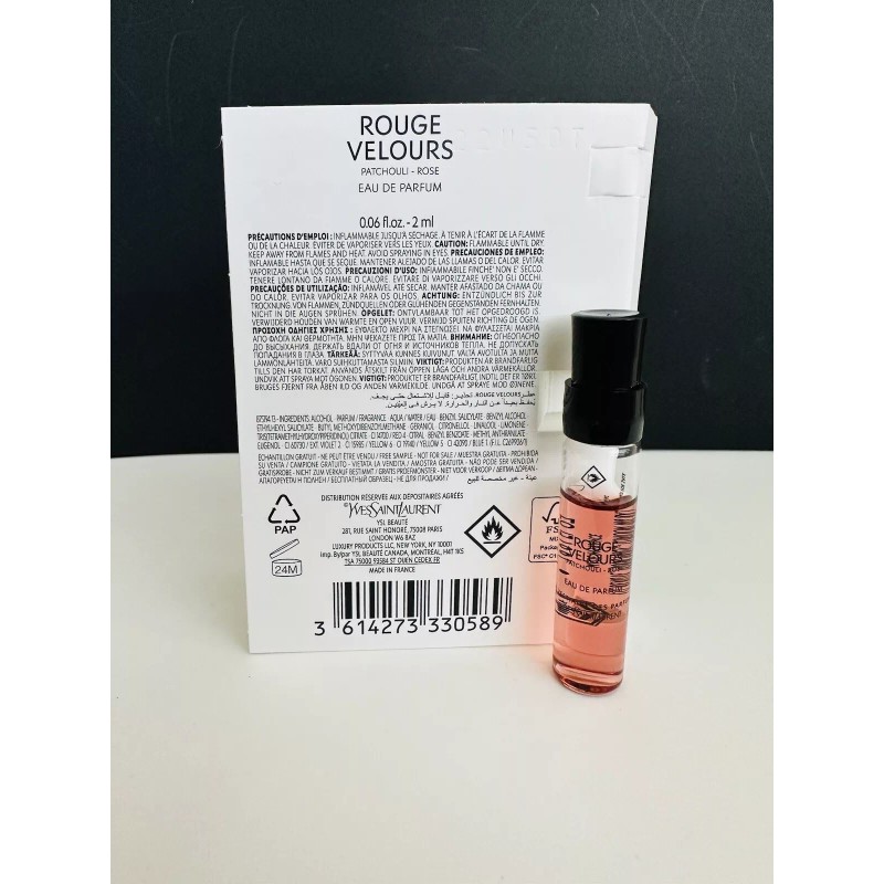 Yves Saint Laurent YSL LE VESTIAIRE DES PARFUMS Sample Size