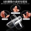 JANLOFO Nail Tips, Clear, False Nails, 500 Pieces, Long Nail