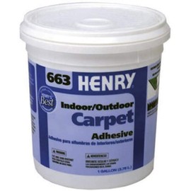 Henry, W.W. Co. 12185 12185 GAL #663 Carp Adhesive Beige, Gallon (Sіnglе pасk, Beige)