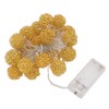 LED Light String Innovative Iron Wire Round Ball String Lights