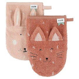 Trixie Washcloths 2-Pack Mrs. Cat/Mrs. Rabbit