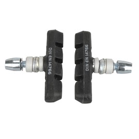 FISCHER Brake Pads | Brake Pads | for V-Brake and Cantilever Brake | Suitable for Bikes and E-Bikes | DIN EN 14766 | Pack of 2