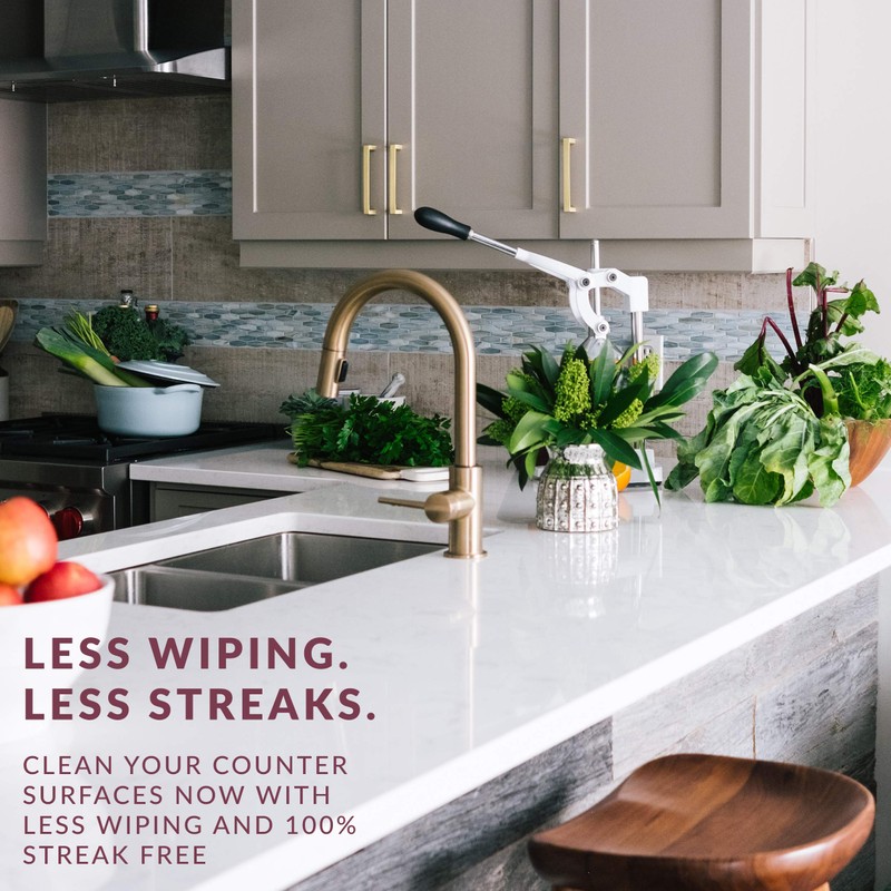 HOPE'S Perfect Countertop Cleaner and Polish 22-Ounce, Streak-Free Multi-Surface Cleaning