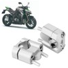 Akozon Motorcycle Handlebar Riser Mount Clamp Adapter - 22 mm