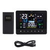 Colorful Touch Screen Digital Weather Forecast Station Wireless Indoor Outdoor