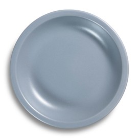 SALZKAMMERGUT KERAMIK Soup Plate, Diameter 22 cm, Dark Grey, Crockery Handmade in Austria