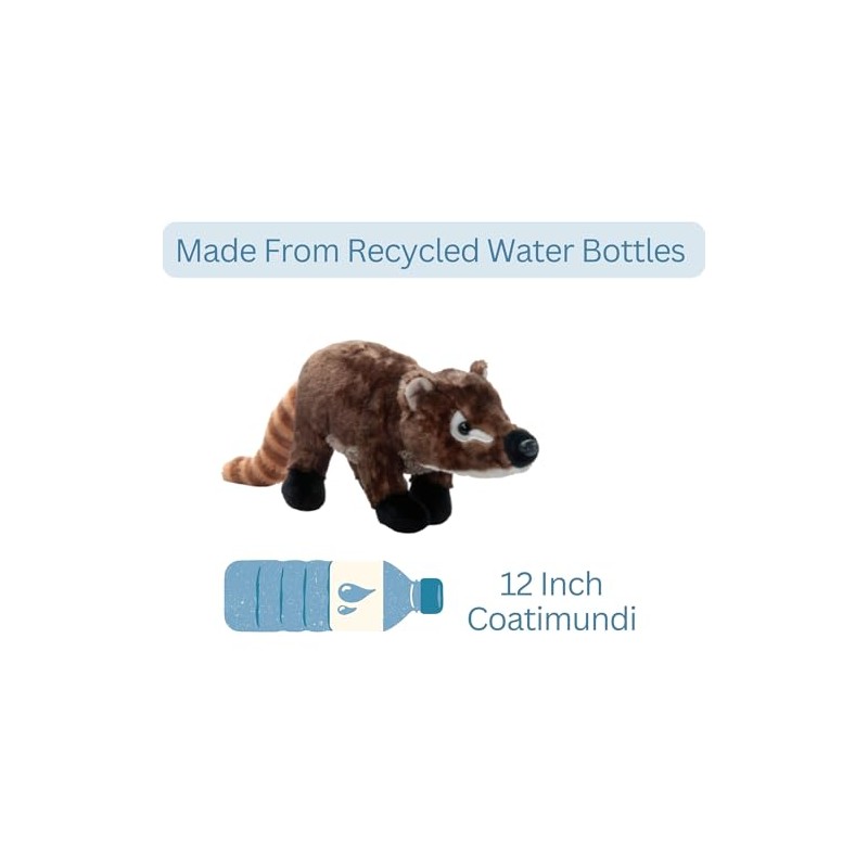 The Petting Zoo Coatimundi Stuffed Animal Plushie, Gifts for Kids,