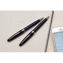 Sailor Fountain Pen, Mechanical Pencil, Fascine, 0.5mm, HB, Navy, 21-0525-542