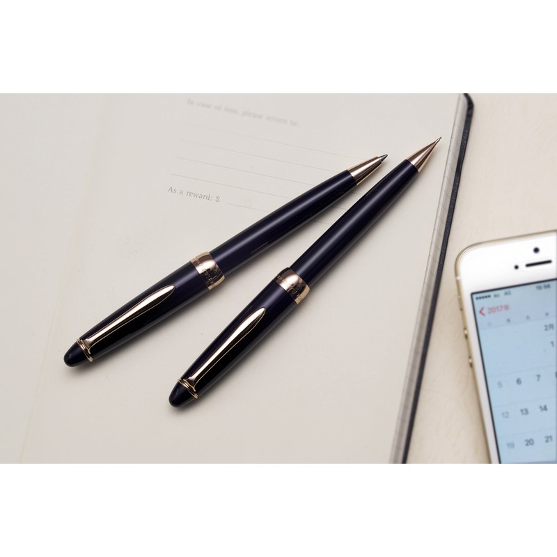Sailor Fountain Pen, Mechanical Pencil, Fascine, 0.5mm, HB, Navy, 21-0525-542
