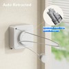MUSTORN Non-Sagging Retractable Clothesline Indoor & Outdoor Clothes Line Heavy