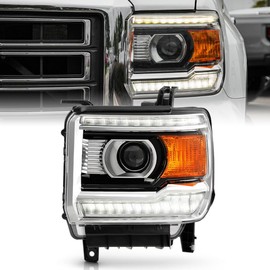 KEEKPO - For 2014-2018 GMC Sierra 1500 Factory Halogen w/LED DRL Projector Headlight Headlamp Replacement Driver Side