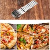 7 Wheel Pastry Cutter, Expandable Telescopic Pizza Slicer Multi-Round Baking