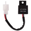 Kinstecks 2Pin Flasher Relay 12V Motorcycle Indicators LED Light Flasher