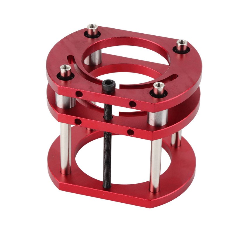 Router Lift Base Aluminum Alloy Stainless Steel 4 Jaw Clamping
