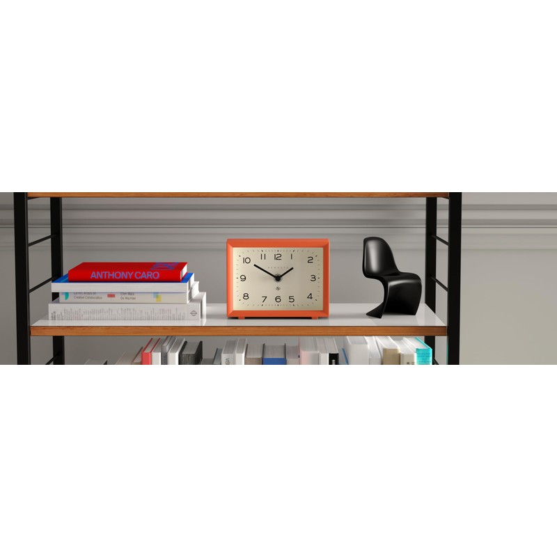 NEWGATE® 'Henry' Mantel Clock - Contemporary Rectangular Design-led Clock in