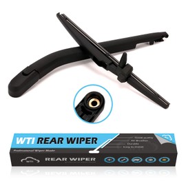 WTI Rear Wiper Arm Blade Set Compatible With Toyota 2003-2009 4Runner SUV Rear Windshield Window Wiper Kits Assembly New Replacement Accessories Parts Fit 8524135031