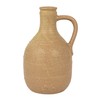 Creative Co-Op Bohemian Charm Stoneware Vase with Handle, Multicolor, Set