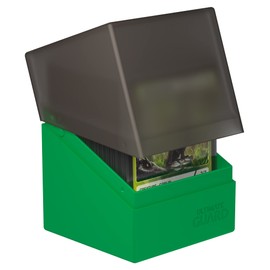 Ultimate Guard(アルティメットガード) ボルダー デッキケース 100+ シナジー ブラック/グリーン