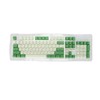 Keyboard Keycaps 108 Keys Matcha Green Theme PBT Material OEM