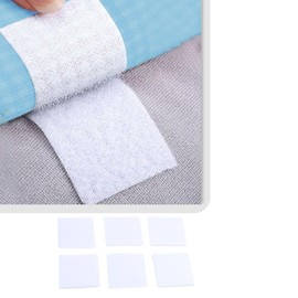 Heavy Duty Non-Slip Reusable Rug Corner Pads, Washable Grippers for Rug Tape(6 Pcs).