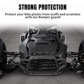 KATIMOTO Front Bumper Guard Kit for Can-Am Ryker, Front Bumper Bracket Front Profile Bumper Brush Guard Protector for Can Am Ryker 600/900 Sport Rally All Models Accessories (Replace #219401108)