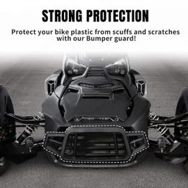 KATIMOTO Front Bumper Guard Kit for Can-Am Ryker, Front Bumper Bracket Front Profile Bumper Brush Guard Protector for Can Am Ryker 600/900 Sport Rally All Models Accessories (Replace #219401108)