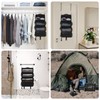 Surblue Travel Hanging Packing Cubes with 2 Hooks Hanging Shelves