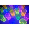 DIRECTGLOW LLC 100ct Blacklight Reactive 10oz Party Cups + 5