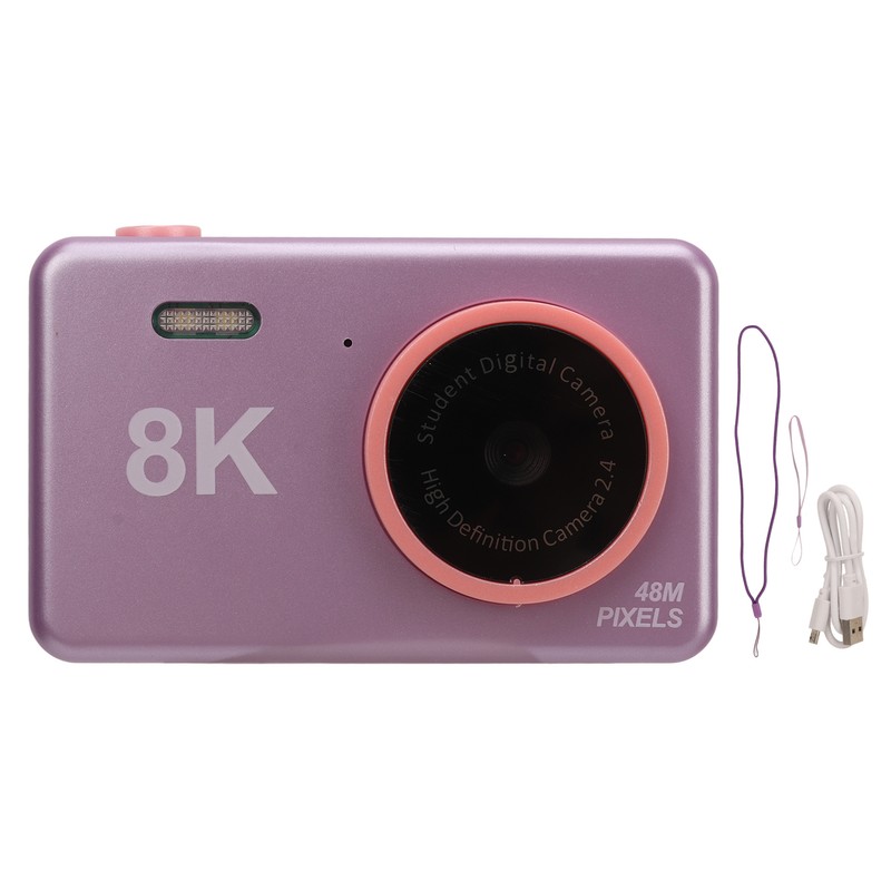Kids Digital Camera 48MP HD Dual Camera 2.4 Inch IPS