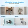 IOMDRWU Elegant Shower Caddy Adhesive Replacement, 6 PCS Strong Waterproof