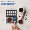 American Weigh Scales Series Digital Pocket Weight Scale Accurately Measures,