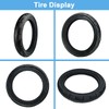 14x2.125 Bicycle Solid Tire, Airless Honeycomb Rubber Tire 14 Inch,