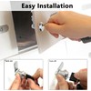 Letter Box Lock, Comes with 6 Keys and 6 Different