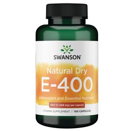 Swanson Natural Dry Vitamin E 400 Iu (180.2 Milligrams) 100 Capsules