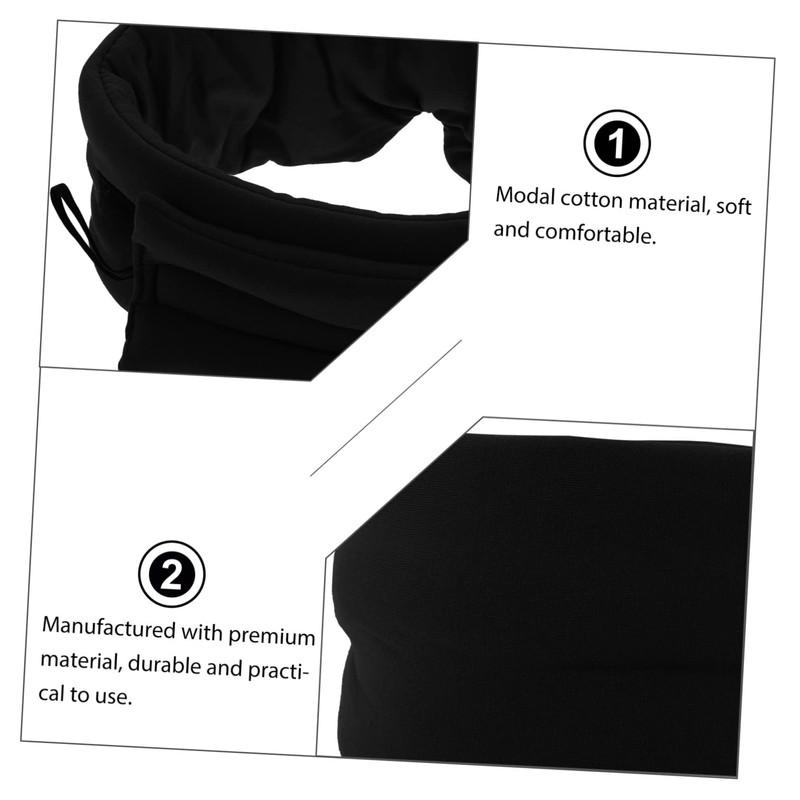 TOVINANNA 1Pc Modal Cotton Sleep Eye Mask Portable Blindfold for