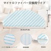 Ecovacs 50 Pcs Disposable Cleaning Mop Cloth Compatible with DEEBOT