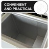 FUNNETOYU Organizzatore congelatore con griglia ventilata divisore filo metallico regolabile