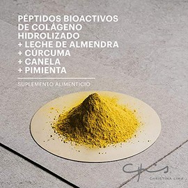 SESEN - Colágeno Hidrolizado en Polvo Golden Milk Caja con 30 Sachets - Sin Azúcar, Suplemento Alimenticio, Péptidos de Colágeno en Polvo, Collagen Peptides, Cúrcuma