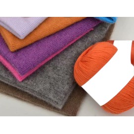 3 Balls 100% Mongolian Cashmere Yarn, Luxurious Hand Knitting Pure Cashmere Cone Yarn Home Necessity for Knitting Crocheting Crafts Total 150g (Withered Green)