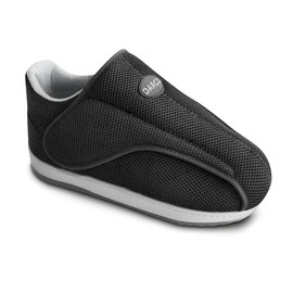 Darco AllRound All-in-One Healing Shoe - NHS Supplied Protective Medical Shoe for Ultimate Comfort - #1 for Post-Op Recovery, Wound Care & Arthritis - Left or Right Foot - Unisex - Black (Extra Large)