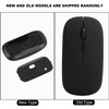 Vipxyc Wireless Mouse, Mouse Black Wireless Bluetooth 5.0 Silent Office