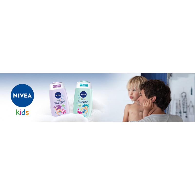 NIVEA Body and Hair Cleanser 2-in-1 Apple Scent Caramels 500